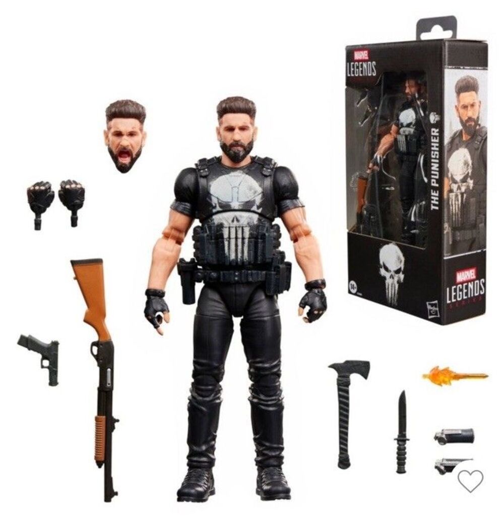 Marvel Legends Series The Punisher 6-Inch Action Figure In Hand ***NIB***